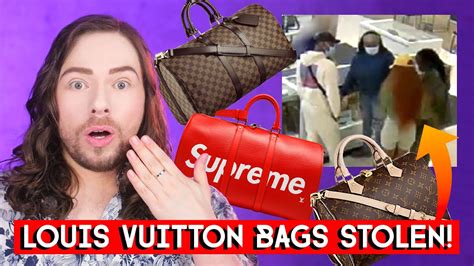 Louis Vuitton theft